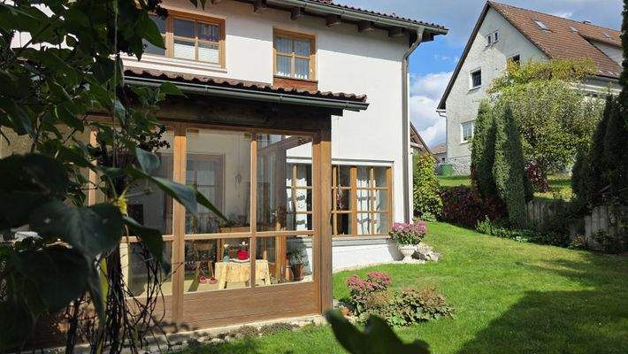 Außenansicht Wintergarten