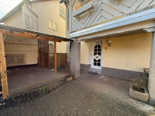Freisitz überdacht