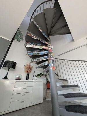 Aufgang ins Obergeschoss