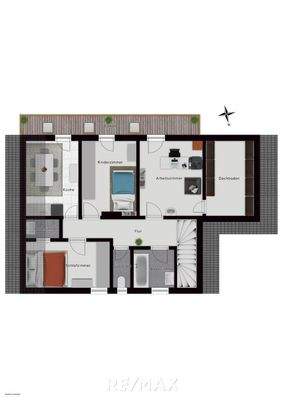 Grundriss Obergeschoss