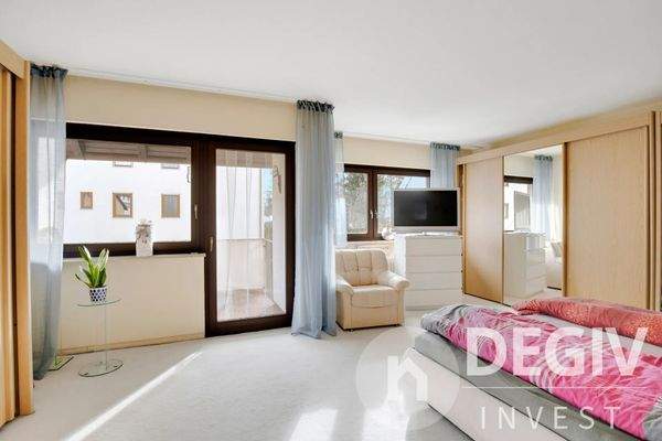 Schlafzimmer mit Bal