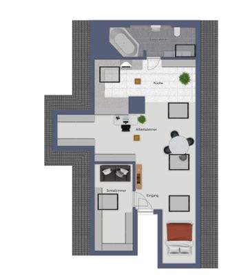 Grundriss Dachgeschoss 