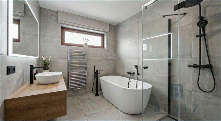 Badezimmer visualisiert