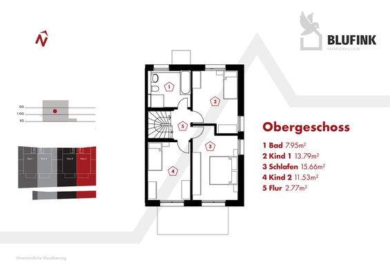 Grundriss Obergeschoss