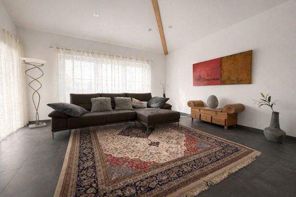 Der offene Wohnbereich 