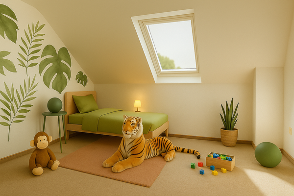 Ein Kinderzimmer ...