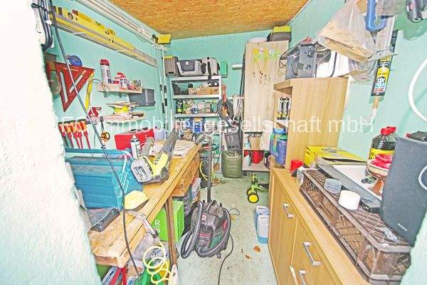 Werkstatt im Nebengelass