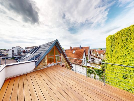 obere Dachterrasse