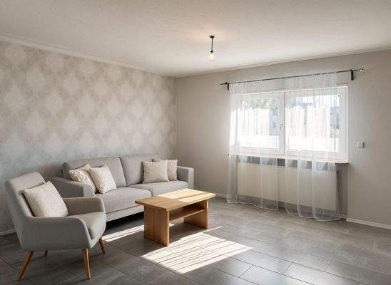 Wohnzimmer - (KI generiert)