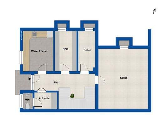 Grundriss Untergeschoss