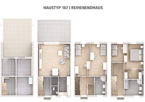 HAUSTYP 167 I Reihenendhaus