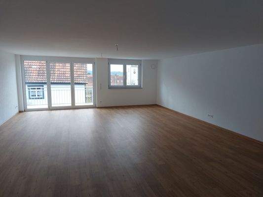 Wohnbereich ohne Möbel