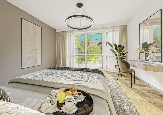 Einrichtungsbeispiel Schlafzimmer