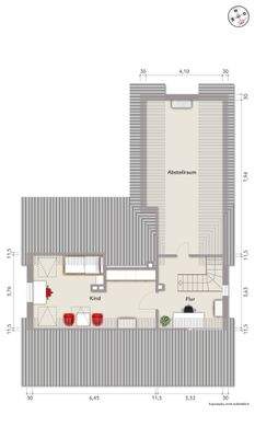 Grundriss-Spitzboden