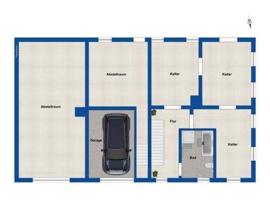 Grundriss - Kellergeschoss