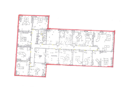 Grundriss - 2. OG - ca. 864 m²