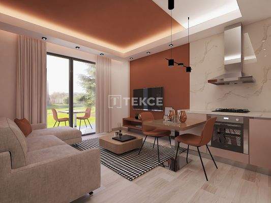 Apartments with Sauna and Pool Near Transportation in Altıntaş