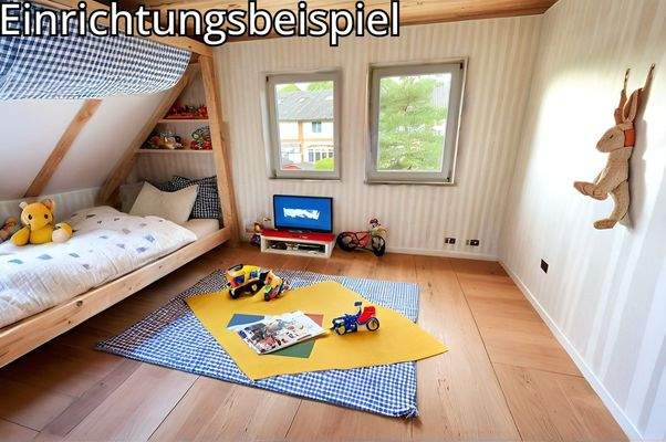 Zimmer im Obergeschoss mit Einrichtungsideen