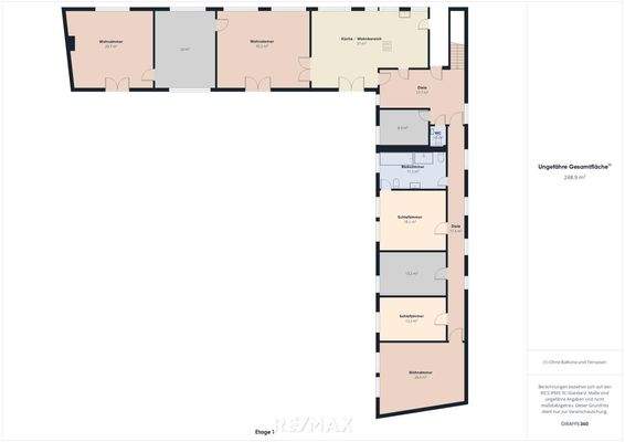 Grundriss Obergeschoss