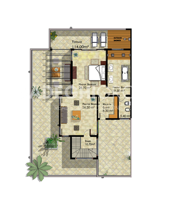 Grundriss Obergeschoss