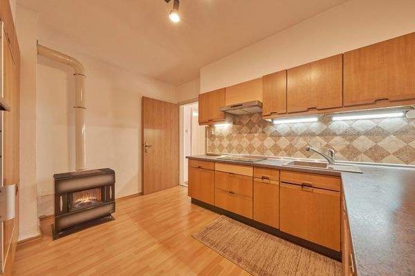 Einbauküche im Erdgeschoss