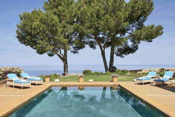 Traditionelle Villa mit Meerblick zu vermieten in Llucalcari-Deia, Mallorca