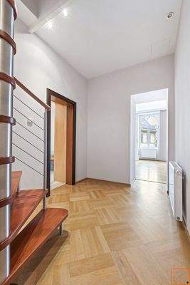 Stiege aus einer vierten Perspektive