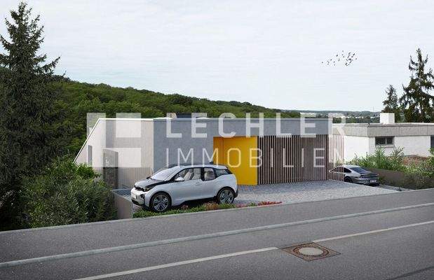 Hausansicht (unverbindliche Visualisierung)