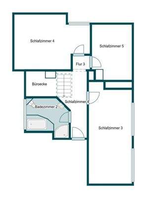 Grundriss Skizze 2.OG