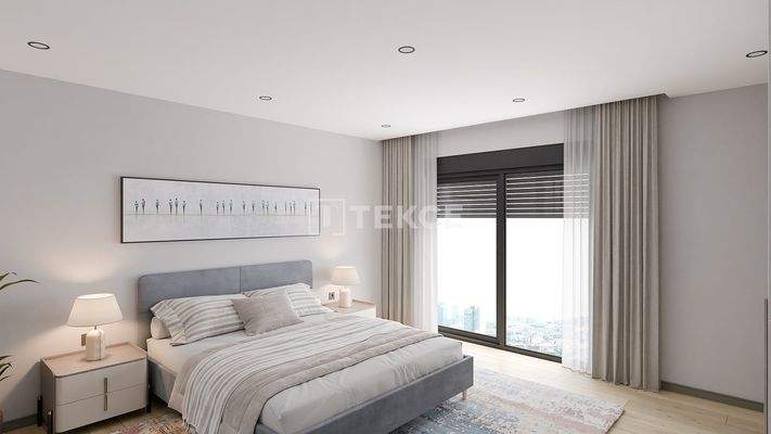 Flats 300 m From the Cliffs in Kaleiçi, Muratpaşa