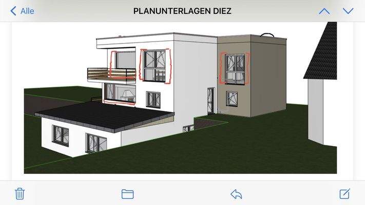 Aufstockungsvariante "Modern"