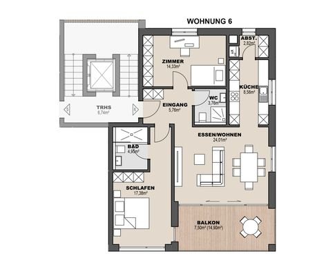 WOHNUNG 6