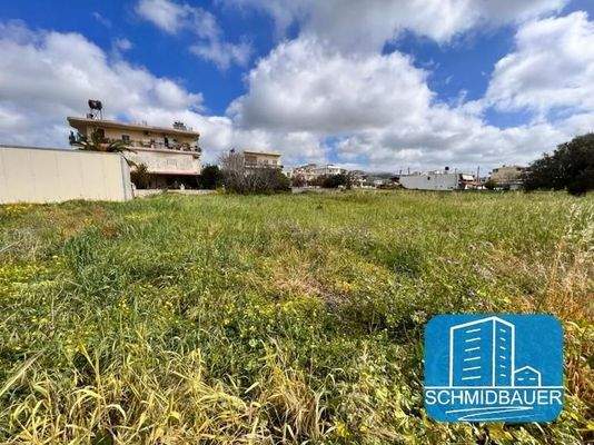 Kreta, Mires: Baugrundstück in einer Kleinstadt zu verkaufen