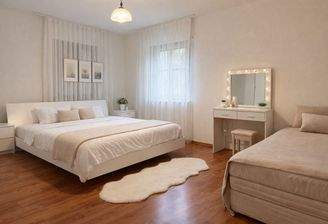 Schlafzimmer EG (Einrichtung KI verändert)