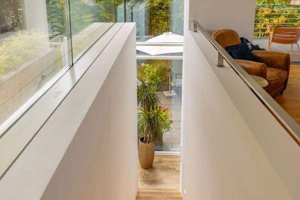 Glas und Licht - ich lasse die Natur mein Gast sein.