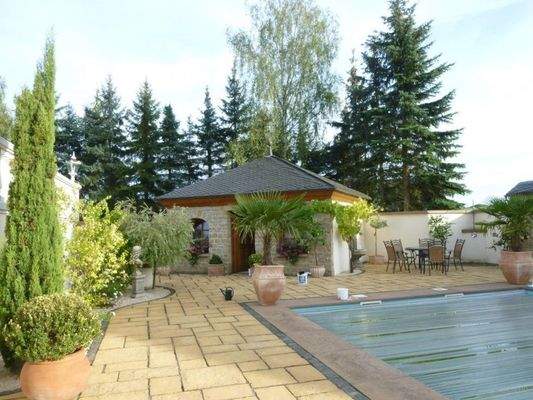 Saunahaus mit Terrasse 2