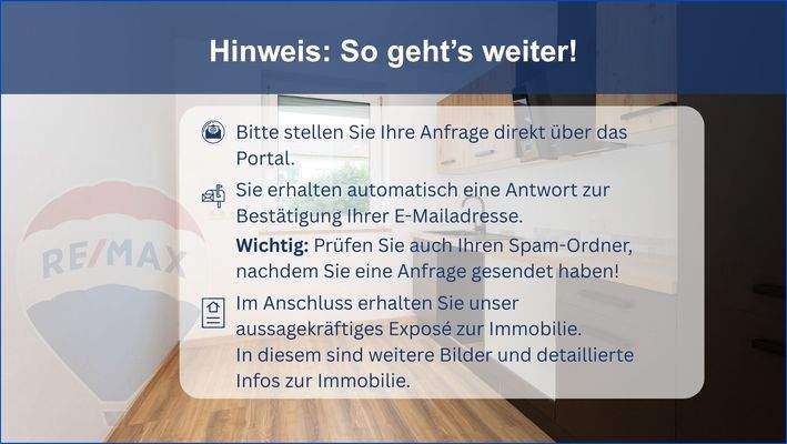 Hinweis So geht’s weiter! Eigentumswohnung kaufen