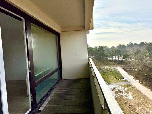 Balkon mit Westausrichtung