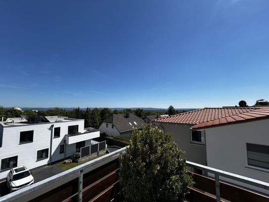 Ausblick über Kassel vom Südbalkon