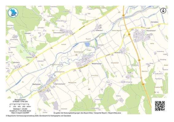 Lageplan Niederhausen