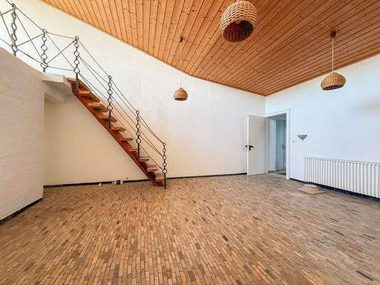 "Ausstellungsraum" mit Empore