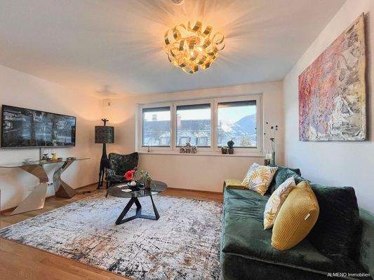 Wohnbereich mit Panoramablick 