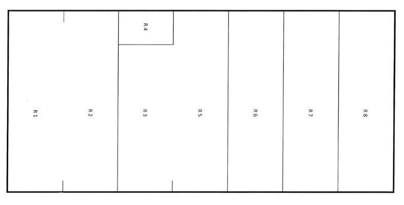 Grundriss LKW-Garagenkomplex