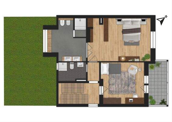 Grundriss Dachgeschoss