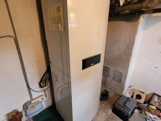 Gasheizung im Keller