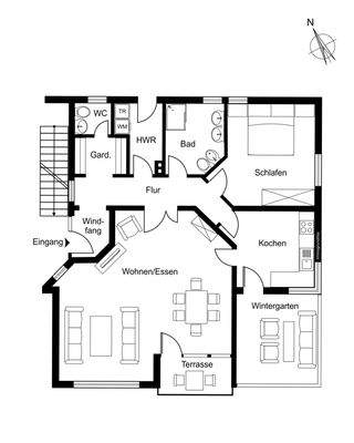 Grundriss Erdgeschoss