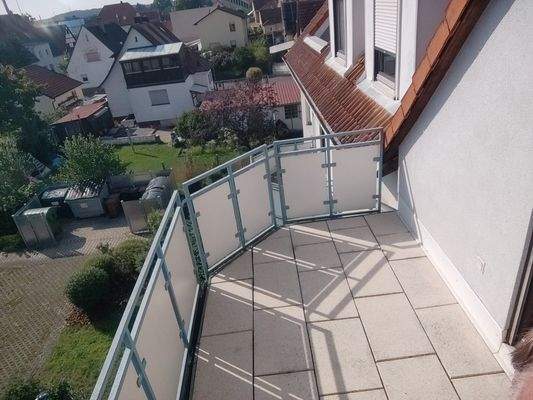 Balkon in Süd-/West-Ausrichtung