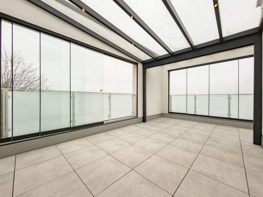 Überdachte Terrasse