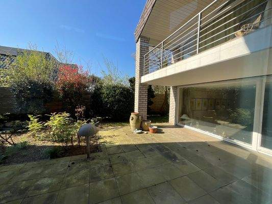 Blick in den Innenhof Hinterhaus