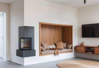 Optional im Wohnzimmer